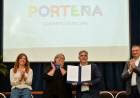 Llaryora anunció fondos para obras de cloacas en Porteña