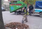 El municipio realiza tareas de mantenimiento, barrido y limpieza en la ciudad