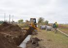 El municipio ejecuta nuevo desagüe pluvial para reforzar la evacuación en el sector noroeste