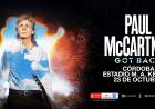 Paul McCartney se presentará en Córdoba con su Got Back Tour