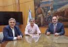 Llaryora se reunió en Buenos Aires en busca de reactivar la obra pública 