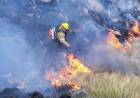 Continúa el combate del fuego en distintos sectores de la provincia