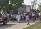 Se realizó en Frontera la procesión en honor a la Virgen de la Merced Patrona de la ciudad