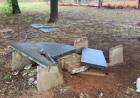 Provocaron destrozos en el predio "Ciudad Verde" de Sportivo Belgrano