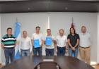 Se firmó el convenio con AKRON por el dron fumigador