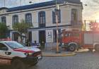 Bomberos sofocaron incendio en la Jefatura de Policía 