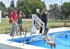 Sportivo cuenta con su pileta 100% inclusiva 