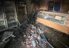 Brinkmann: daños totales en una despensa de calle Mitre a raíz de un incendio