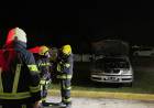 Intervención de Bomberos Voluntarios ante incendio vehicular en la UTN
