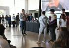 El legislador Miguel Siciliano trajo a la ciudad el programa “La Democracia al Aula”