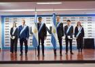 Se realizó el Cambio de Bandera en UTN y por primera vez dos estudiantes portan el emblema nacional 