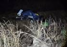 Despiste en Ruta 158: se rompió el enganche y terminó en la banquina 
