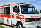 Rescate de una mujer en un domicilio de calle Belgrano y Almafuerte