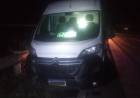 Accidente en Ruta 19: un utilitario impactó contra el guardarraíl en La Francia