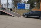 Un vehículo fue retenido por prestar Servicio de Transporte a través de una app no habilitada