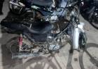Robo con arma de fuego y recupero de motocicletas