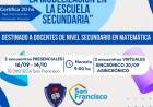 Capacitación gratuita para docentes de Matemática