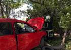 Bomberos rescataron a una persona tras un accidente en la RP1