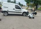 Mujer debió recibir puntos de sutura tras accidente de tránsito 