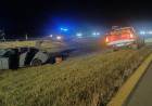 Una mujer resultó herida tras un choque entre un auto y un camión en Autovía 19