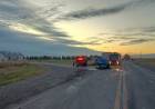 Tres vecinos murieron en un choque entre una camioneta y un camión en Canals