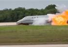 República Dominicana: Un jet privado se incendió tras intentar un aterrizaje de emergencia
