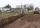 Comenzó la refuncionalización del sistema de drenaje pluvial en barrio Corradi