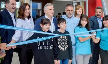 Quedó formalmente inaugurada la escuela ProA de barrio La Milka