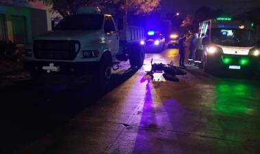 Dos menores lesionadas en accidente vial