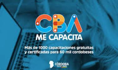 Más de 11.500 inscriptos para formarse con "CBA Me Capacita"