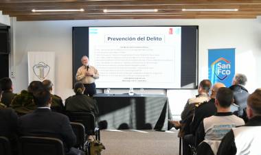 Fuerzas de seguridad se capacitaron en prevención al delito