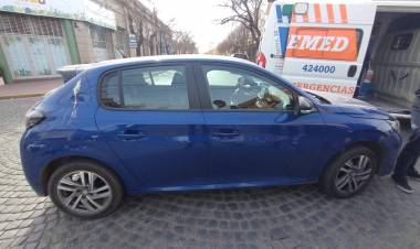 Otro accidente con herido leve en la ciudad 