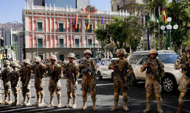 Intento de golpe en Bolivia: el presidente Arce tomó juramento a la nueva cúpula militar
