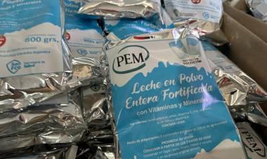 Planta Elaboradora de Medicamentos: se realizó la primera entrega de leche fortificada en la ciudad