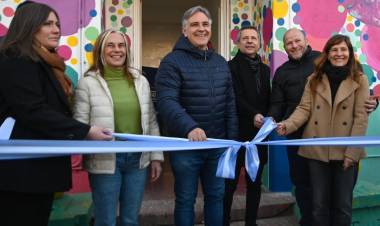 Llaryora y Bernarte inauguraron la puesta en valor de la residencia Alfonsina Storni