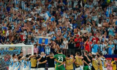 Argentina en la final de la Copa América 2024