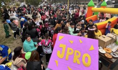 Más de 400 personas festejaron el Día del Niño organizado por la JPRO