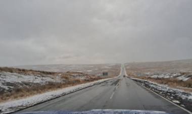 Frio extremo en Córdoba. Nieve en las Altas Cumbres