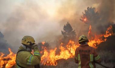 Incendios: Continúa el combate en El Durazno y fueron contenidos los demás focos