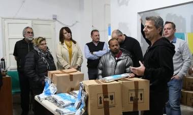 El municipio entregó 600 kilos de leche fortificada a comedores y merenderos comunitarios