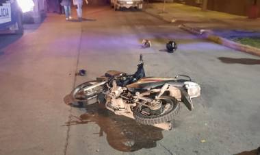 Tras accidente de tránsito debieron cortarle la primera falange de un dedo