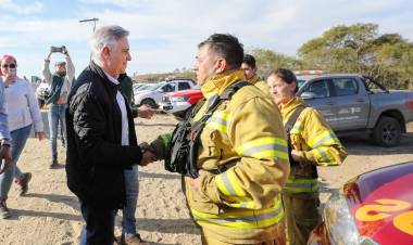 La Provincia declaró el estado de desastre a las zonas afectadas por los incendios