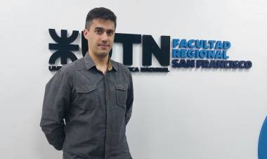 Emanuel Giordano de UTN San Francisco uno de los cinco argentinos seleccionados para capacitarse en Taiwán