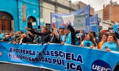 Sin clases, CTERA, UEPC y Universidades Nacionales reclaman con una marcha este miércoles 
