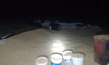 Personal policial evitó el robo de un camión cargado con soja en Bauer y Sigel