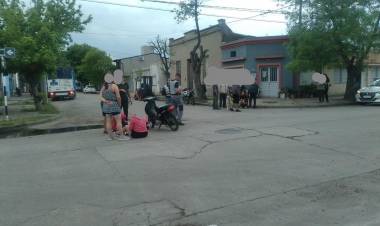 Joven resultó con fractura tras accidente de tránsito 
