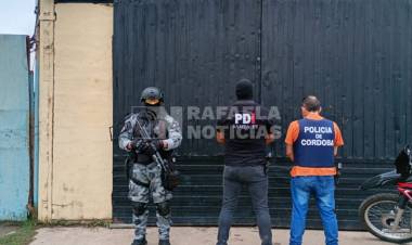 Tras allanamientos en Frontera, Balnearia y Miramar por delitos rurales, secuestraron pesos, dólares, cocaína y un vehículo