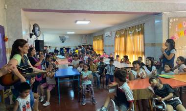 Con un hermoso acto culminó otro exitoso ciclo de Inglés en las Guarderías Municipales