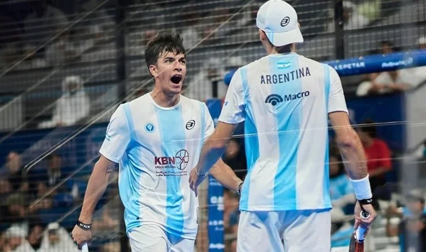Argentina Campeón del Mundial de Pádel en varones
