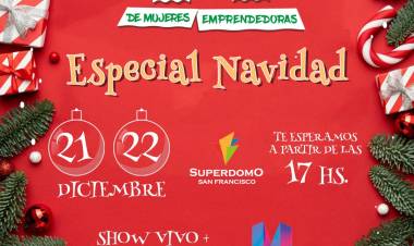 Nueva edición de la tradicional Feria de Mujeres Emprendedoras: Especial Navidad
